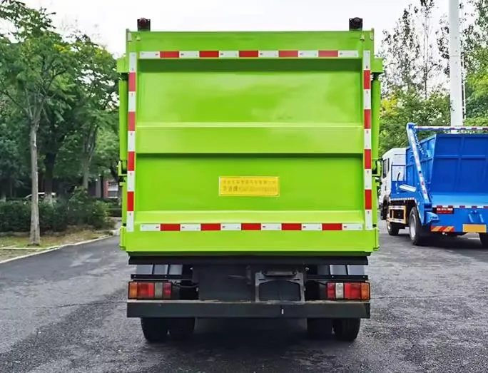 JMC new or used 5 cbm side load compactor garbage truck Picture