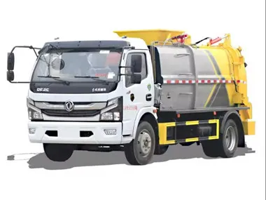 Dongfeng 4x2 8 cbm kitchen garbage truck