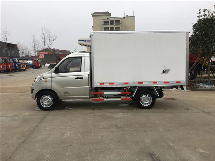 foton small gasoline 1tons 1.5tons 2tons refrigerator truck Picture