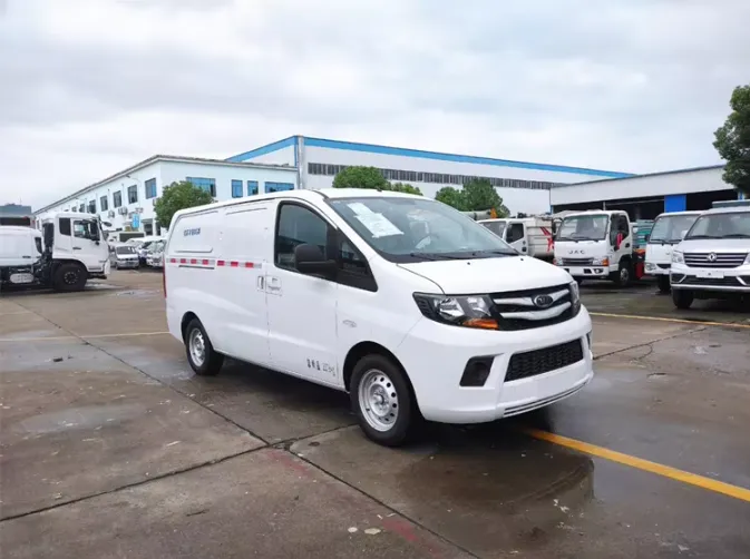 JAC 4x2 Bread Refrigerated Van Truck